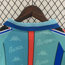 Camisa Retrô Barcelona 1996/1997 II Away - Azul - Manga Longa Kappa