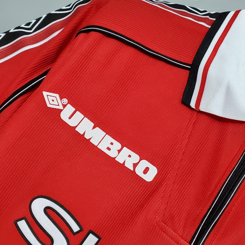 Camisa Retrô Manchester United 1998/1999 I Home - Umbro