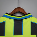 Camisa Retrô Manchester City 1998/1999 II Away - Verde - Kappa