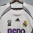 Camisa Retrô Real Madrid 2006/2007 I Home - Manga Longa Adidas
