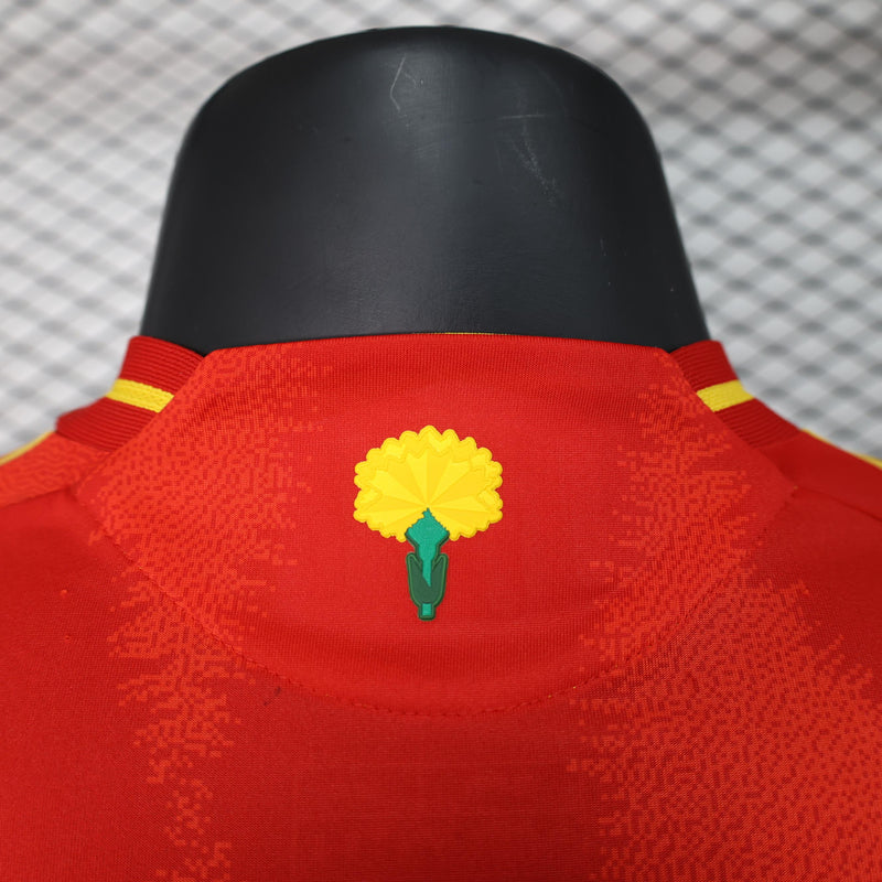 Camisa Espanha 2024 I Home - Jogador - Vermelha Adidas