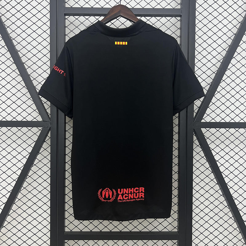 Camisa Barcelona 2024/25 Cactus Jack - Torcedor - Preta