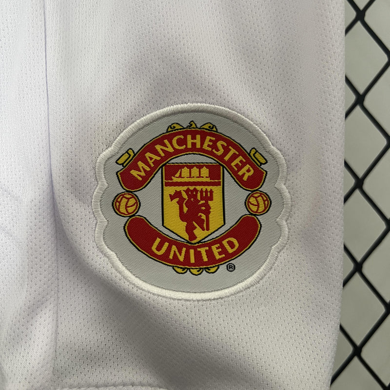 Conjunto Infantil Retrô - Manchester United 2007/08 II Away