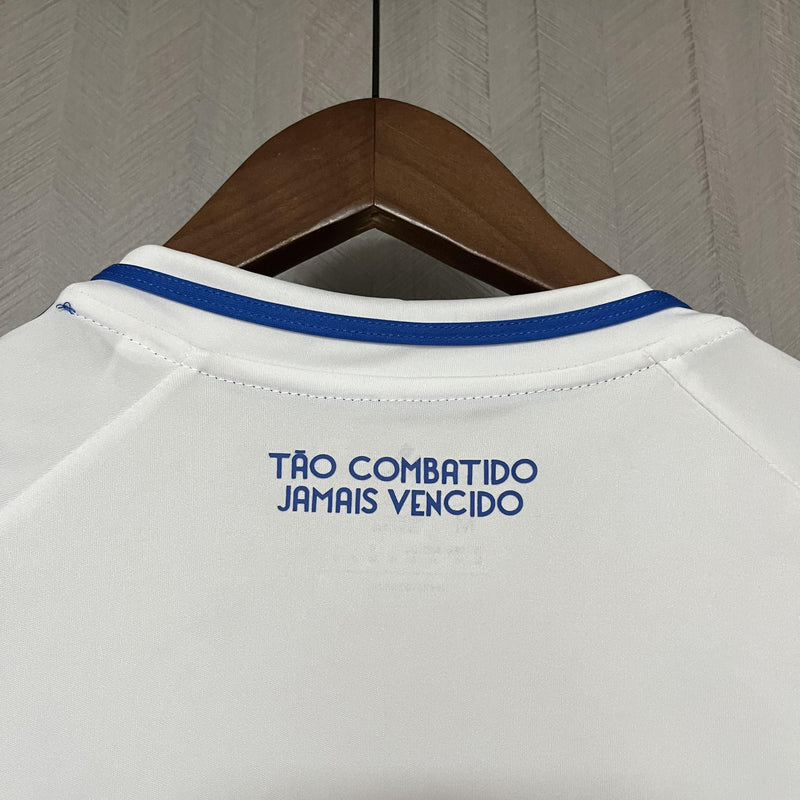 Camisa Cruzeiro 2025/26 II Away - Torcedor - Branca - Feminina