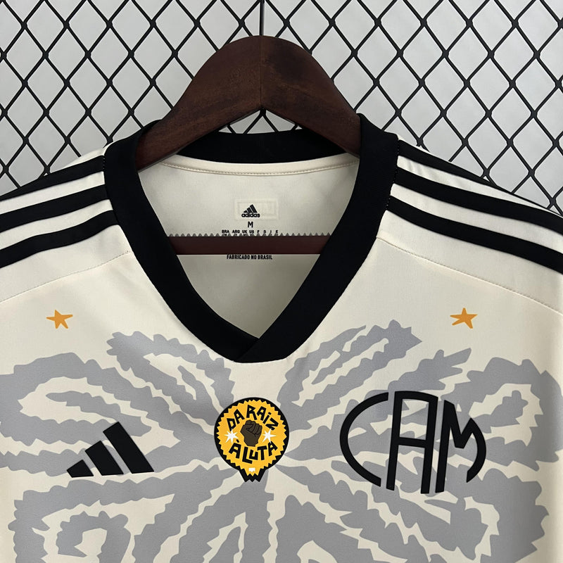 Camisa Atlético Mineiro 2023/24 Comemorativa - Torcedor - Bege