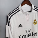 Camisa Retrô Real Madrid 2014/2015 I Home - Manga Longa Adidas