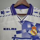 Camisa Retrô Real Madrid 1996/1997 III Third - Branca - Kelme