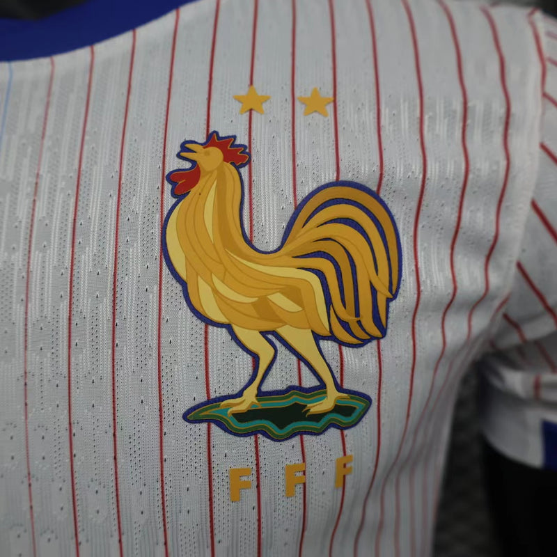 Camisa França 2024/2025 II Away - Jogador - Branca