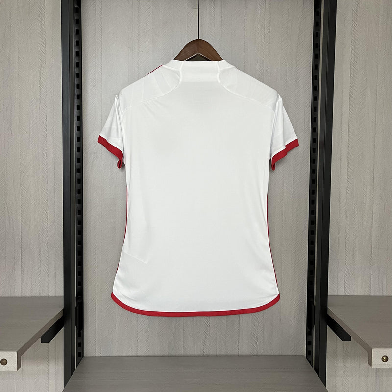 Camisa Flamengo 2024/25 II Away - Feminina - Branca
