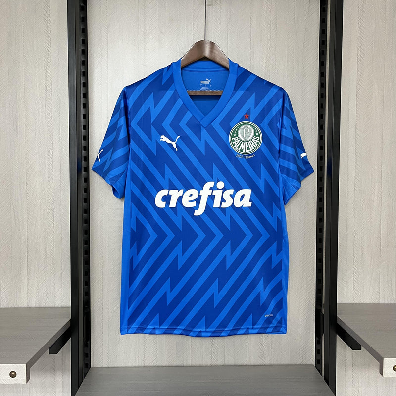Camisa Palmeiras 2024/25 Goleiro Azul - Torcedor