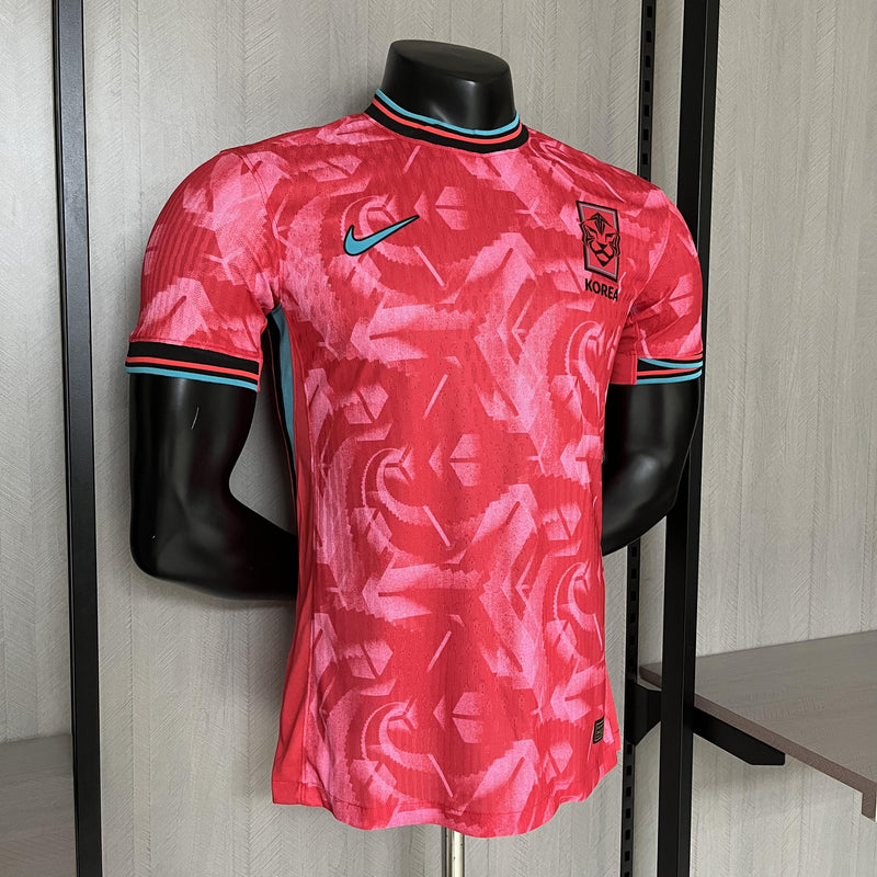 Camisa Coreia do Sul 2024/25 I Home - Jogador - Rosa