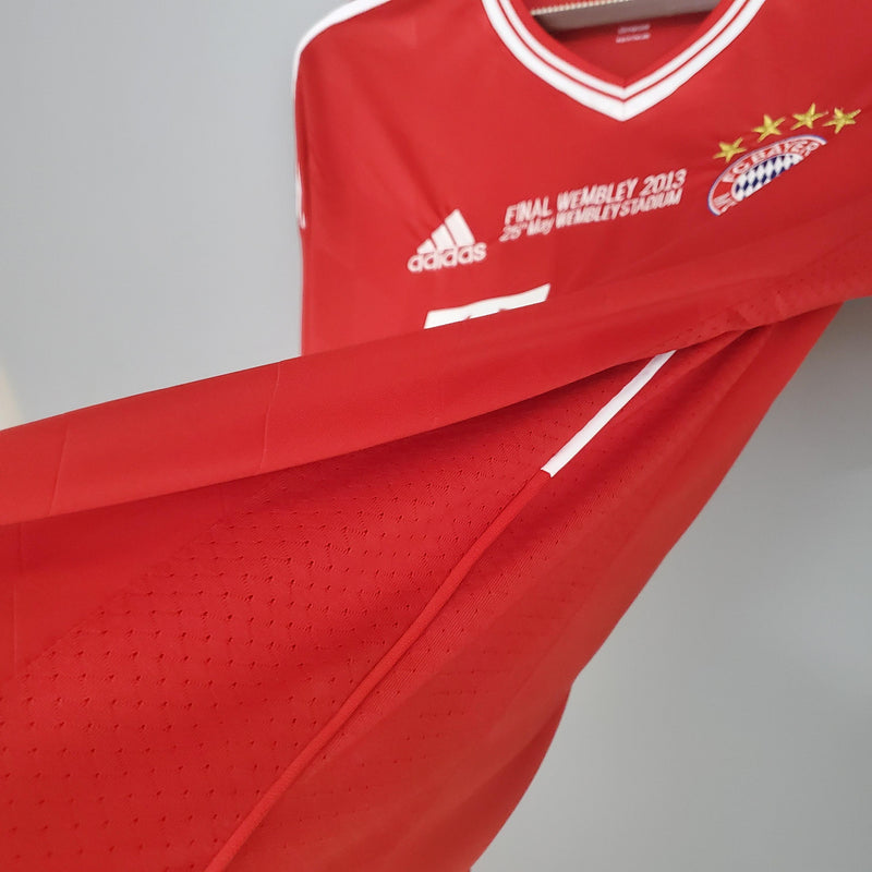 Camisa Retrô Bayern de Munique 2013/14 Final Champions League - Vermelha I Home