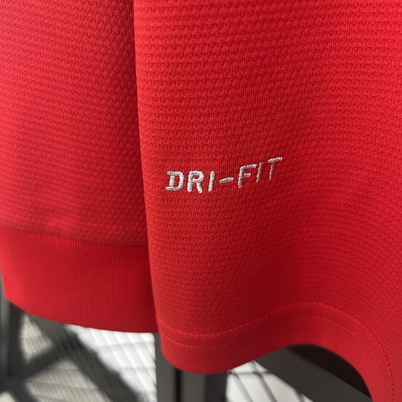Camisa Retrô Manchester United 2013/14 Home - Manga Longa