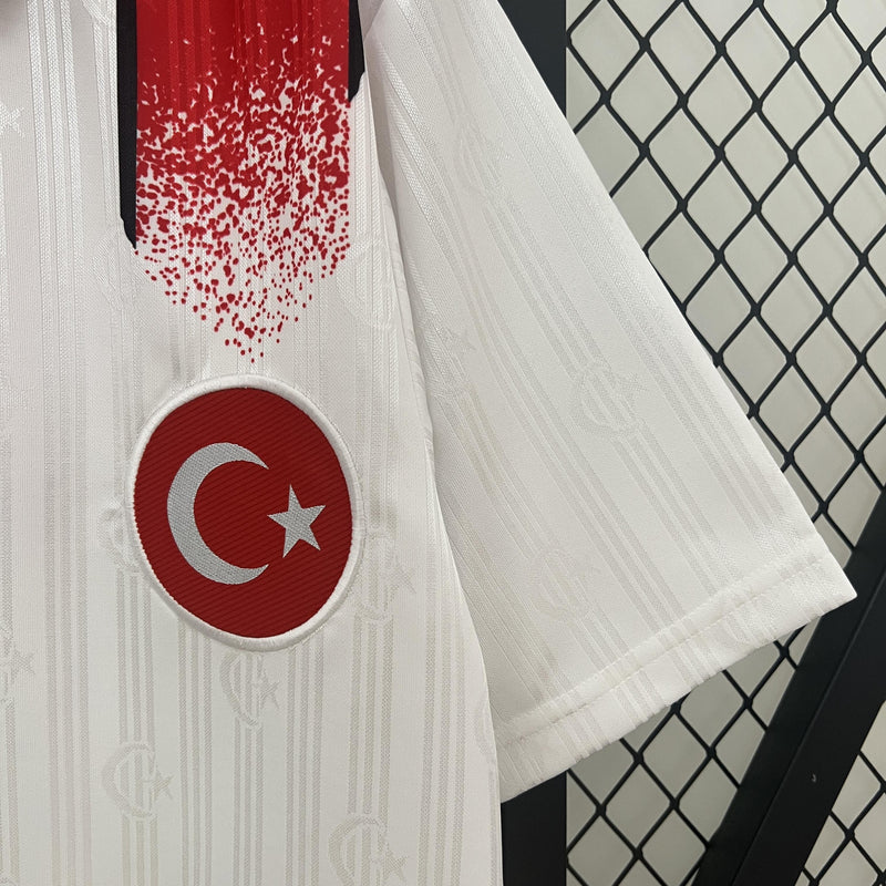 Camisa Retrô Turquia 1996 II Away - Branca - Adidas
