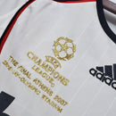 Camisa Retrô Milan 2006/2007 Branca Champions Final - Manga Longa Adidas