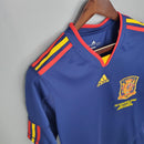 Camisa Retrô Espanha 2010 II Away - Azul - Adidas