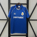 Camisa Retrô Real Madrid 1986/1988 II Away - Azul - Hummel