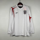 Camisa Retrô Inglaterra 2006 I Home - Manga Longa Umbro