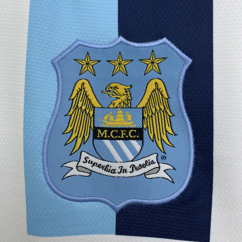 Camisa Retrô Manchester City 2013/2014 III Third Away - Branca