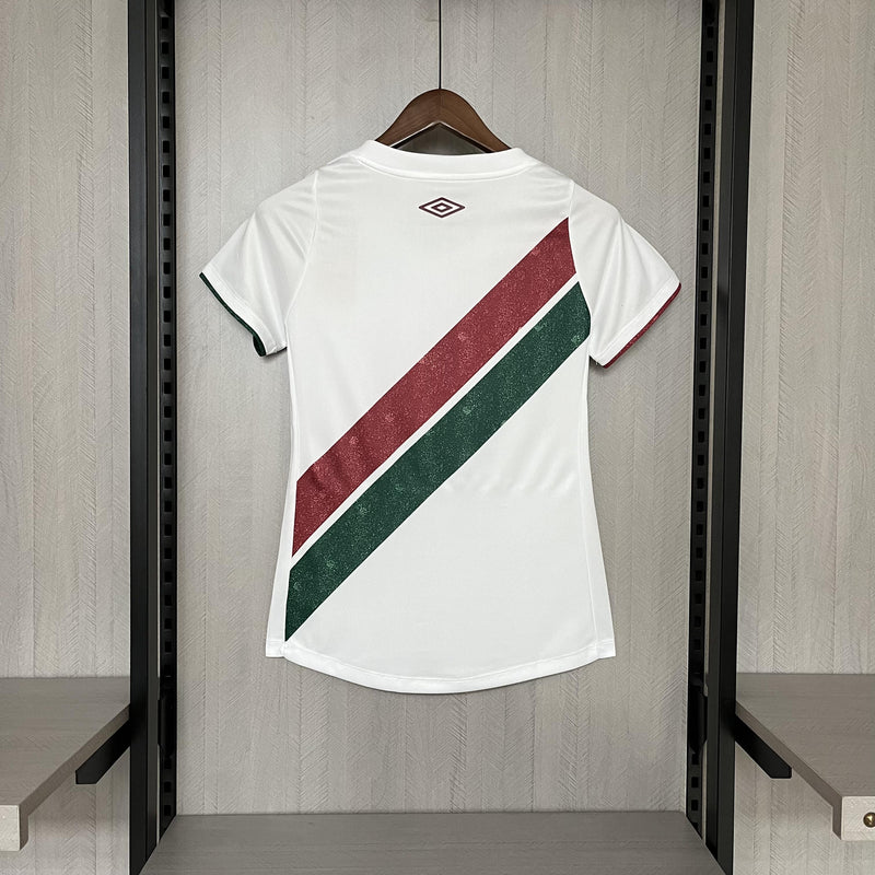 Camisa Fluminense 2024/25 II Away - Feminina - Branca