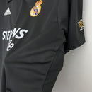 Camisa Retrô Real Madrid 2002/2003 II Away - Preta - Adidas