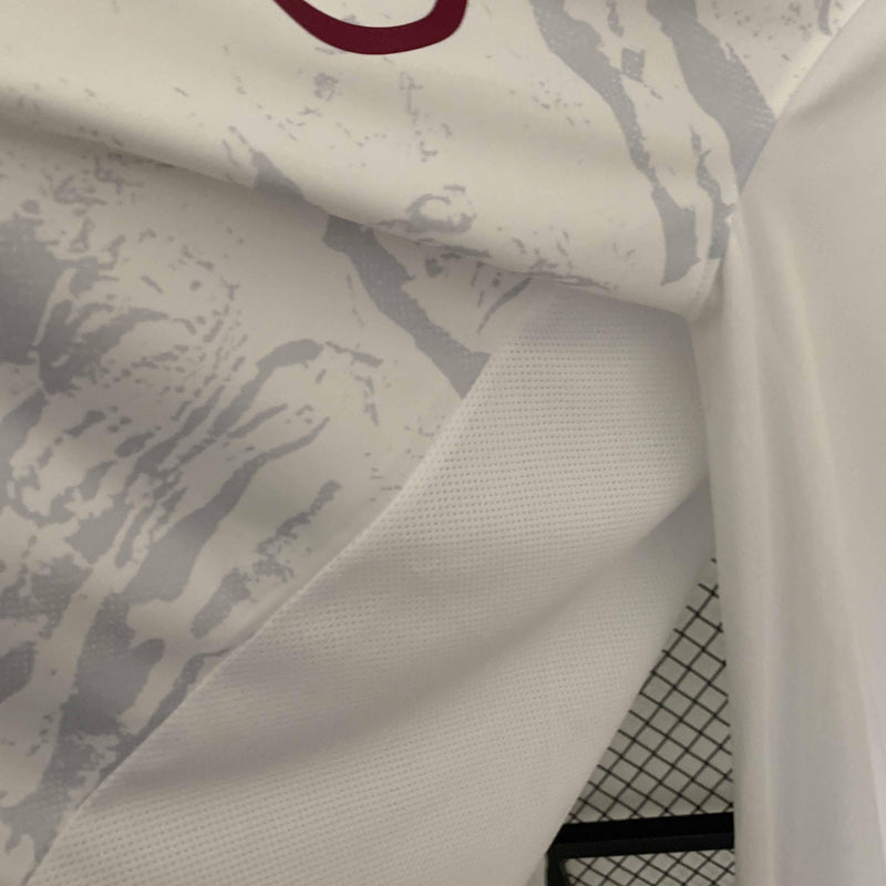 Camisa Al-Nassr 2023/24 III Third - Manga Longa Torcedor - Branca