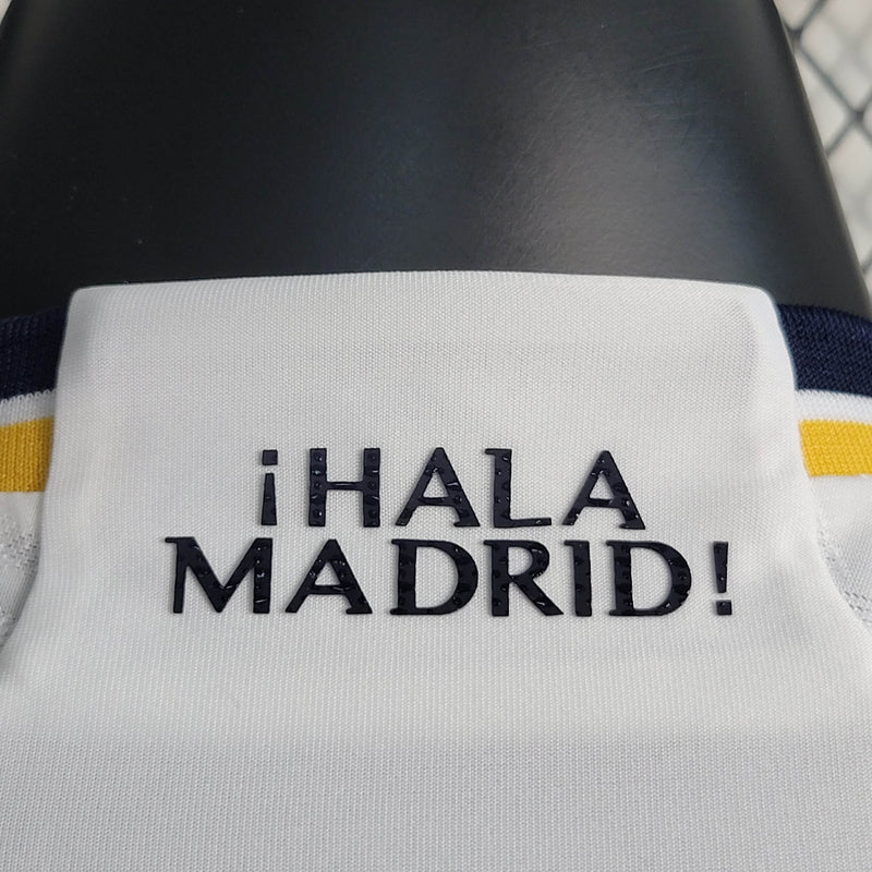 Camisa Real Madrid 2023/24 I Home - Jogador Manga Longa