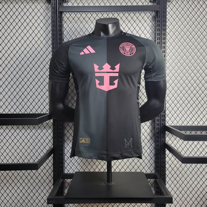 Camisa Inter Miami 2025/2026 II Away Preta - Jogador