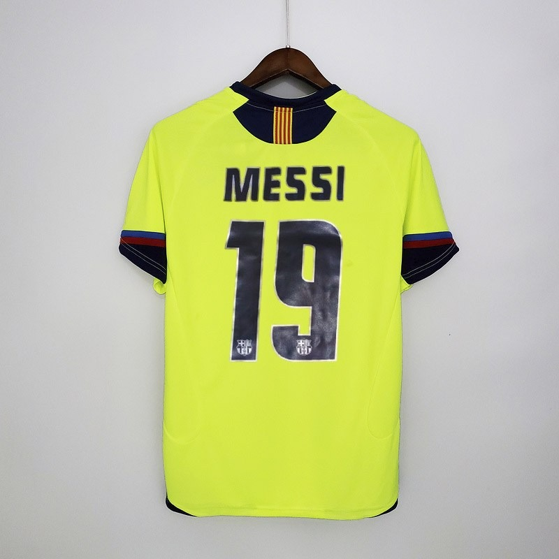 Camisa Retrô Barcelona 2005/2006 II Away - Verde - Nike