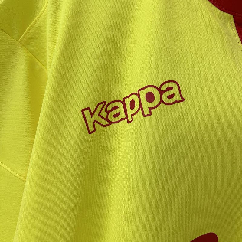 Camisa Retrô Sporting Gijon 2015/2016 II Away - Amarela - Kappa