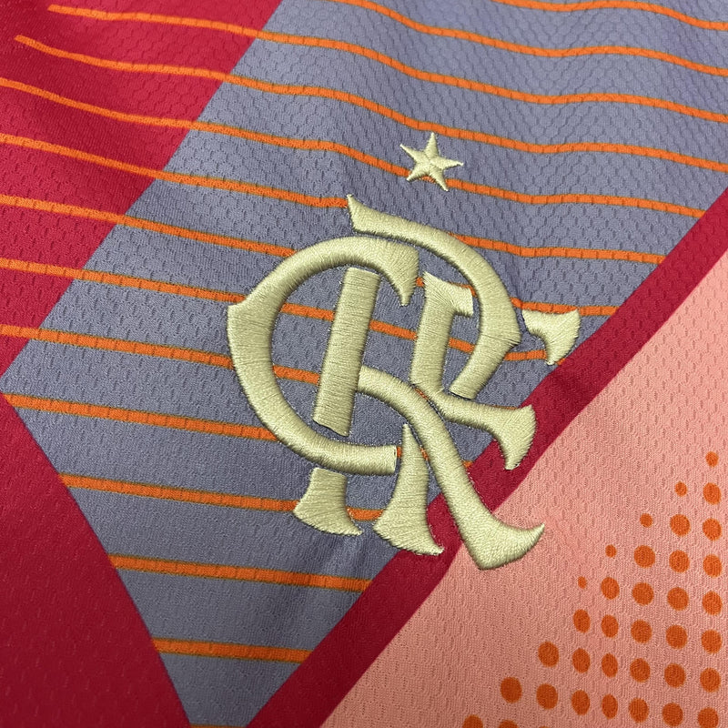 Camisa Flamengo 25/26 Goleiro - Rosa - Torcedor