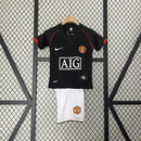 Conjunto Infantil Retrô - Manchester United 2007/08 II Away