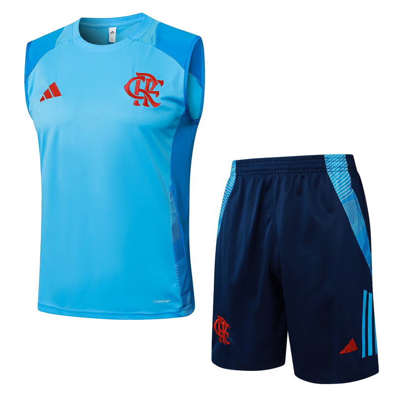 25/26 Conjunto Treino Flamengo Regata - Azul Claro