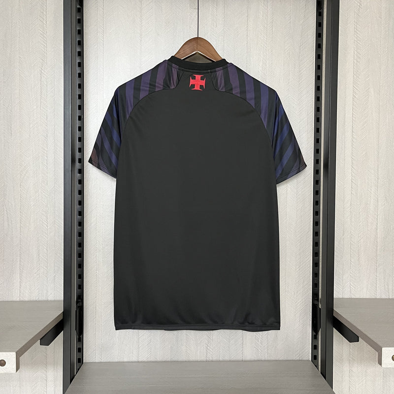 Camisa Vasco 2024/25 Aquecimento - Torcedor - Preta