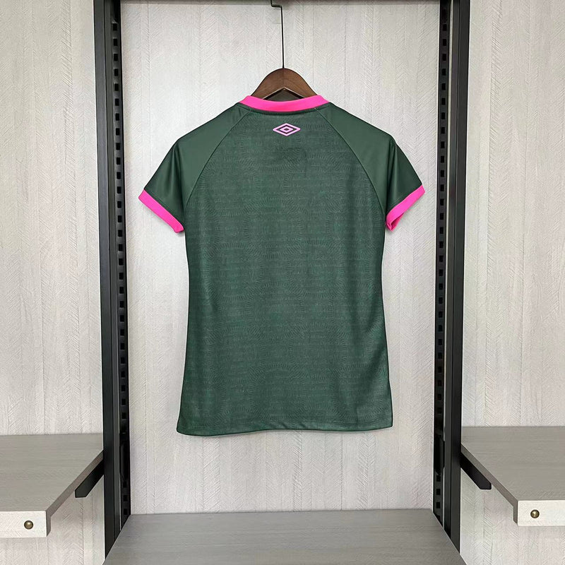 Camisa Fluminense 2024/25 III Cartola - Feminina - Verde