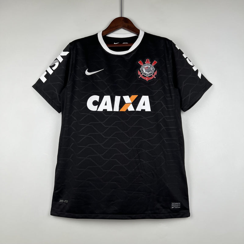 Camisa Retrô Corinthians 2008 II Away - Preta - Nike