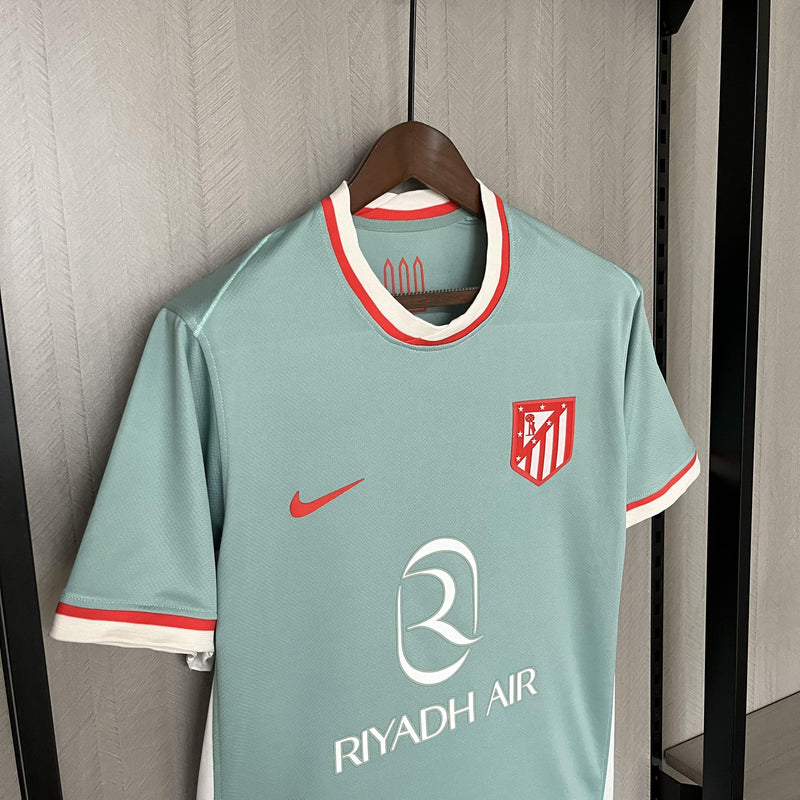 Camisa Atlético de Madrid 2024/25 II Away - Torcedor - Verde Claro