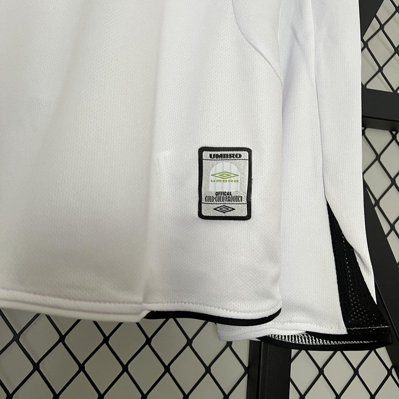 Camisa Retrô Colo Colo 2006 I Home - Manga Longa Umbro