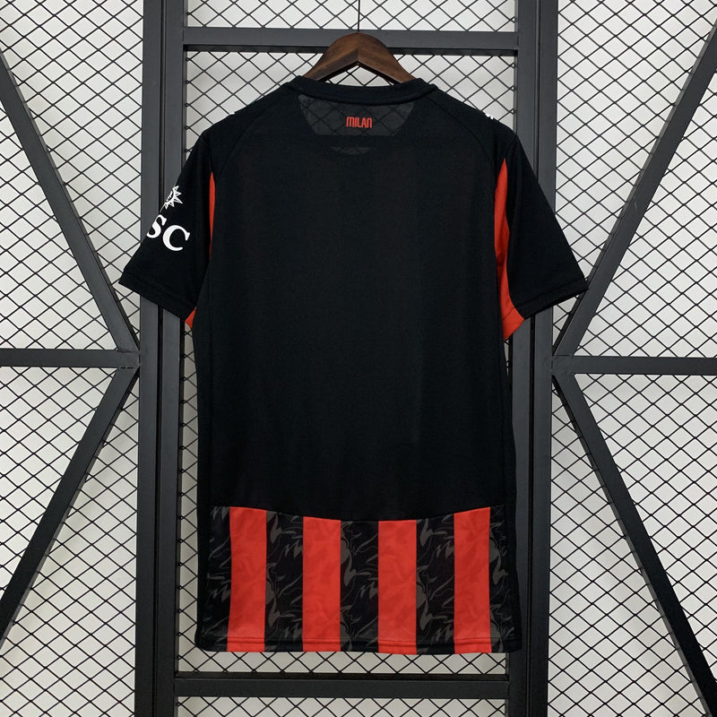 Camisa Milan 2025/26 I Home - Torcedor