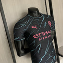 Camisa Manchester City 2023/24 II Away - Jogador - Preta