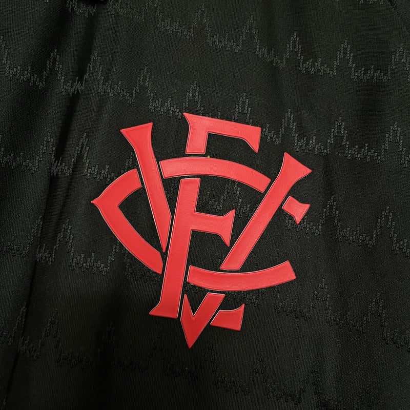 Camisa Vitória 2023/24 Feminina - Preta