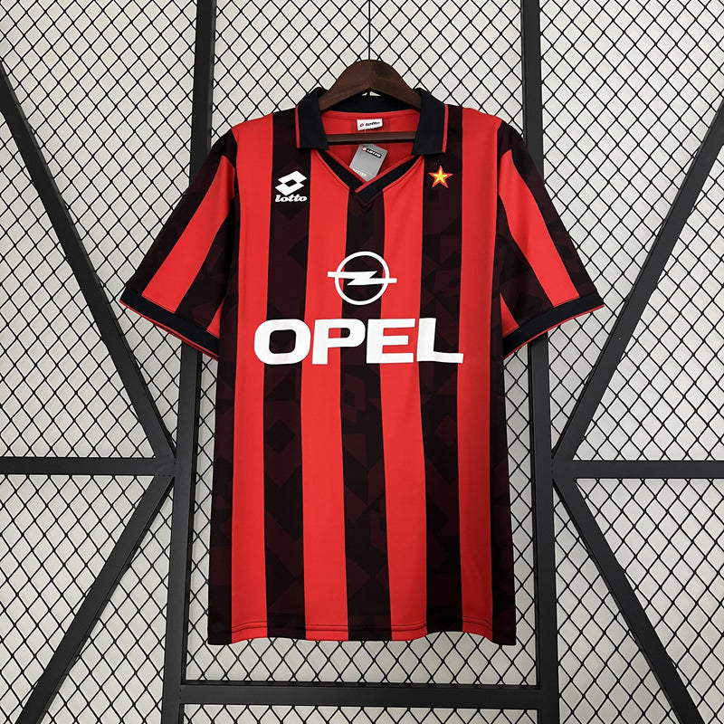 Camisa Retrô Milan 1988/1989 I Home - Lotto