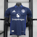 Camisa Manchester United 2024/2025 II Away - Jogador - Azul