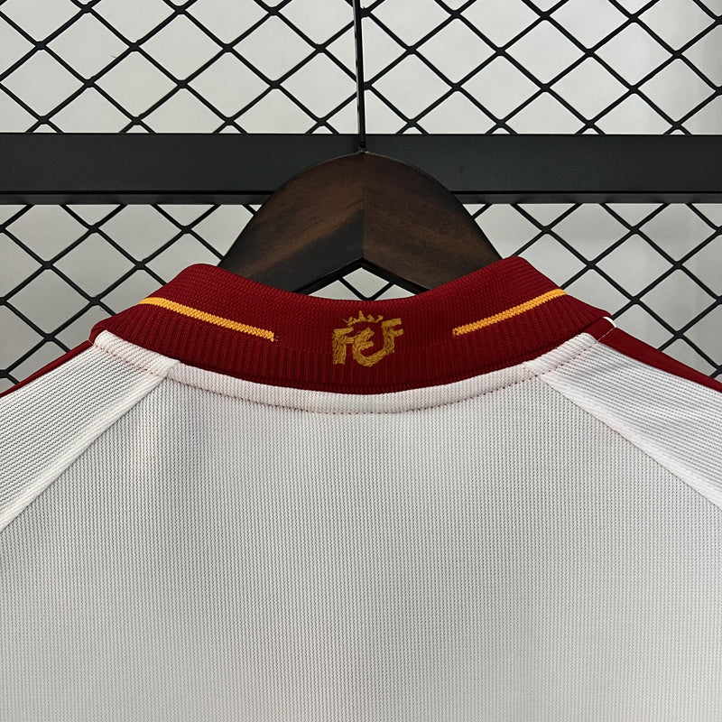Camisa Retrô Espanha 2000 II Away - Branca - Adidas