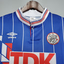 Camisa Retrô Ajax 1990 II Away - Azul - Umbro