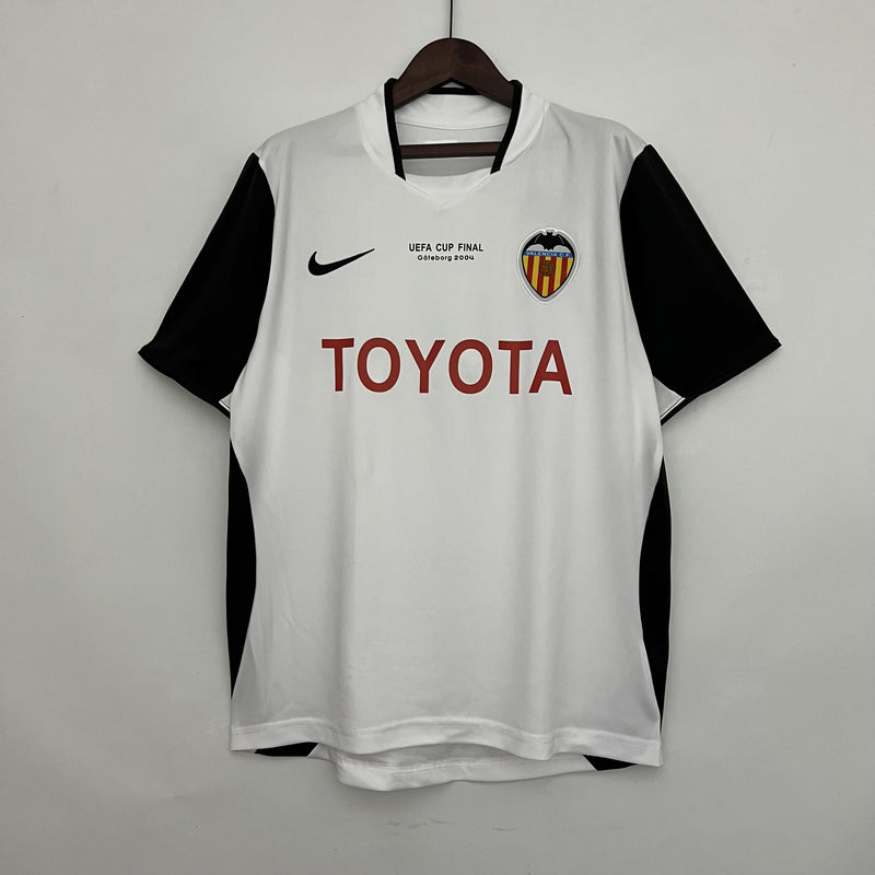 Camisa Retrô Final Copa Europa Valencia 2003/2004 I Home - Nike