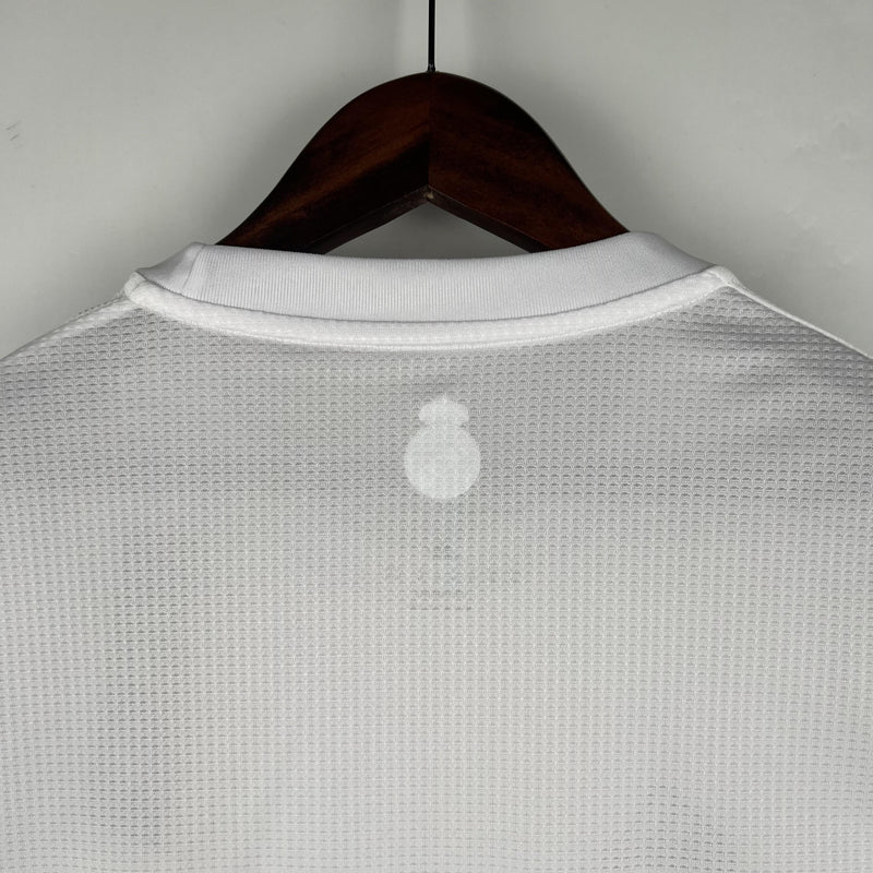 Camisa Retrô Real Madrid 2015/2016 I Home - Manga Longa Adidas