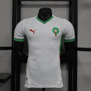 Camisa Marrocos 2025 II Away - Jogador - Branca