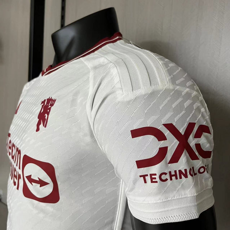 Camisa Manchester United 2023/24 III Third - Jogador - Branca