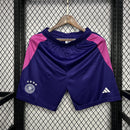 Short Alemanha 2024/2025 Euro II Away - Roxo